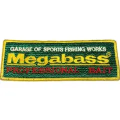 メガバス ワッペン Megabass