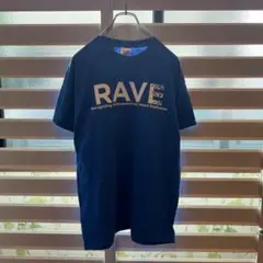 GILDAN RAVE Tシャツ Mサイズ 青