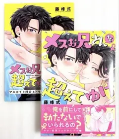 メスお兄さんを超えてゆけ 藤峰式 アニメイト購入特典リーフレット付き