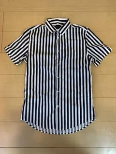 ZARA ストライプシャツ　SLIMFIT