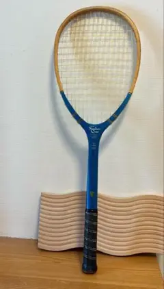 カワサキ　木製テニスラケットナンバーワン 9649 No.1500