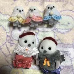 シルバニアファミリー シマエナガファミリー　※箱無し