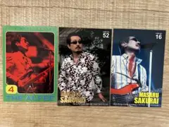 トレカ 3枚セット 桜井賢さん
