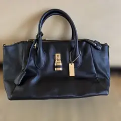 DURAS 黒 ハンドバッグ