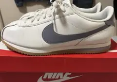 お盆セール！NIKE CORTEZ / 28.5cm 白×グレー希少カラー