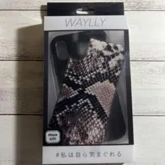iPhoneX/XS ケース WAYLLY