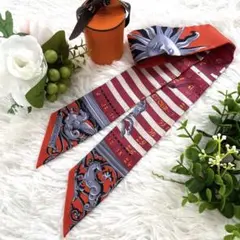 箱付き極美品✨ HERMES エルメス ツイリー 太陽 馬