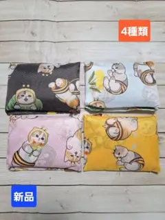 mofusandはちにゃん　エコバッグ　モフサンド大容量　新品4点　数量限定①