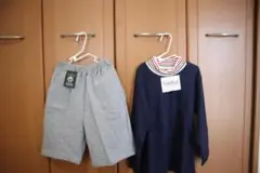 [120サイズ男の子]U.S.POLOショートパンツ※ロングＴシャツ付き