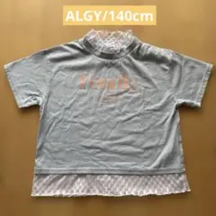 アルジーALGY 重ね着風Tシャツ/XS(140cm)