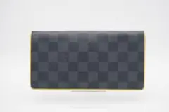 LOUIS VUITTON 二つ折り長財布 ポルトフォイユ ブラザ グラフィット