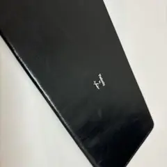 ネイビー長財布 牛革/クリスペルカーフ