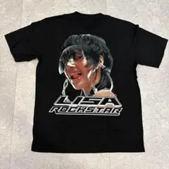 【XLサイズ相当】BLACKPINK LISA ROCKSTAR Tシャツ