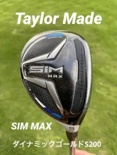 テーラーメイド SIM MAX レスキュー 5 25° DGS200