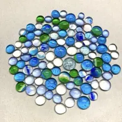 琉球ガラスナギット100個【訳あり品】