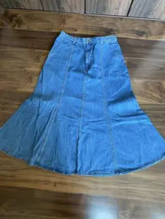 GU デニムマーメイドスカートQ 3XL