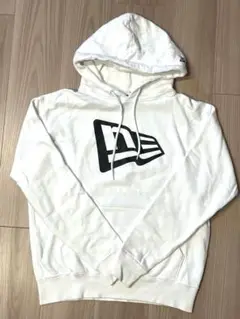 NEW ERA ホワイト パーカー SMALL 美品