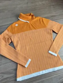 【美品】デサントゴルフ ハイネックニット