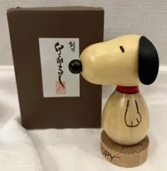 卯三郎こけし スヌーピー PEANUTSこけし [スヌーピー] by 卯三郎こけし | 海外の