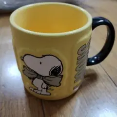 スヌーピー一番くじ　③レリーフマグ