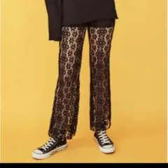 ジュエティ フラワーレースパンツ