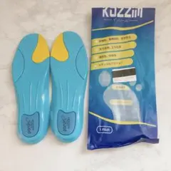 kozzim スポーツインソール 衝撃吸収 立ち仕事 中敷き 23.5-24cm