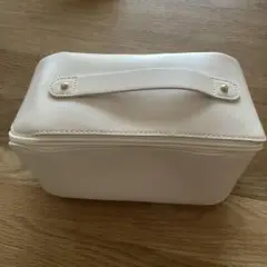 レディースメイクアップバッグ　アイボリー