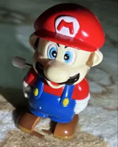 レトロ　任天堂 マリオ ゼンマイ　フィギュア