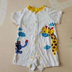 半袖ロンパース