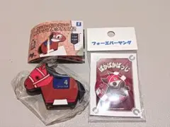 サラブレッドコレクションリバーシブルクリップ&ぱかぱかばっじセット❤️