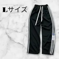 【ジャージ】黒　ワンポイント　インポート　部屋着 Lサイズ