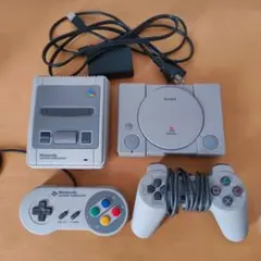 スーパーファミコンミニ　プレイステーションクラシックミニセット