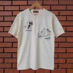 WEIRDO GLAD HAND グラッドハンド ヘンリーネック Tシャツ S