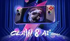 【極美品】MSI Claw 8 AI+ A2VM ポータブルゲーミングPC