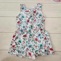 GAP 花柄ノースリーブジャンプスーツ 5歳用