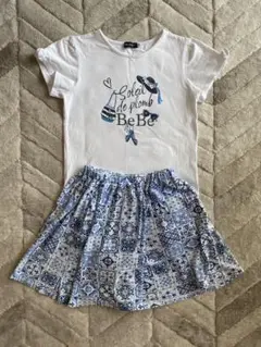 BeBe Tシャツとキュロット セット