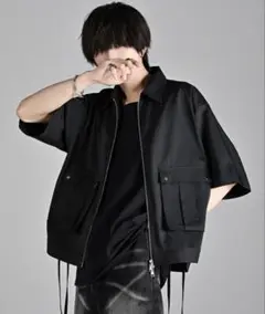 新品 military super gimmick shirt blouson