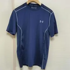 【美品】アンダーアーマー M ヒートギア フィッティド Tシャツ