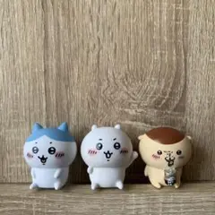 ちいかわ　ソフビフィギュア　3種セット　ガチャガチャ