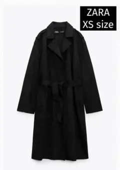 ZARA フェイクレザー コート