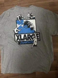 XLARGE グレー Tシャツ
