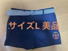 【美品】Callaway レディース ゴルフパンツ ネイビー　サイズL