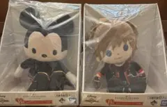 キングダムハーツ　一番くじ　B賞　ぬいぐるみアソート　ソラ　ミッキー　ディズニー