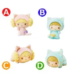 リトルツインスターズ なかよしこねこねこ ぬいぐるみ キキ＆ララ 2種