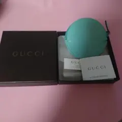 綺麗な水色!【未使用・保管品】GUCCI コインケース マイクロシマ