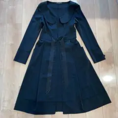 FOXEY NEW YORK ブラック トレンチコート