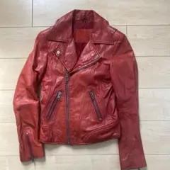 korintage コリンテージ ラムレザー ダブルライダースジャケットXS