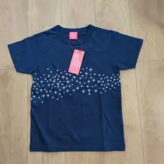 OJICO 星柄ネイビーTシャツ 10A