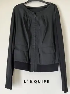 L’ EQUIPE ジップ ブルゾン