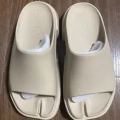 PAES ベージュ SLIDE リカバリーサンダル